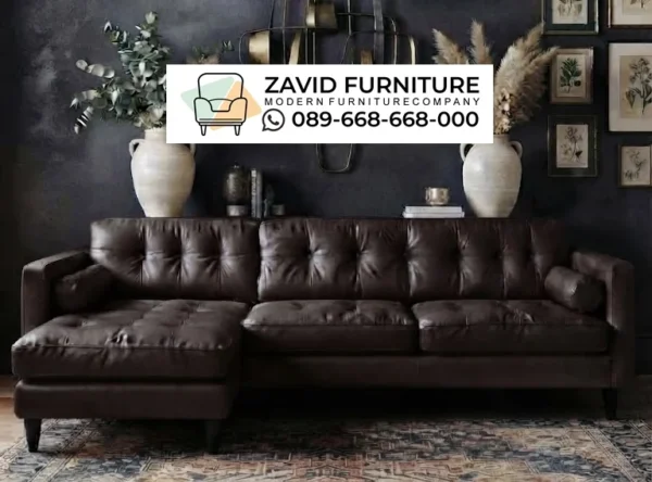 e160bd0d-2b6f-43f6-af23-5a9d6d3e0438 Model Sofa Sudut Kulit Asli Terbaru