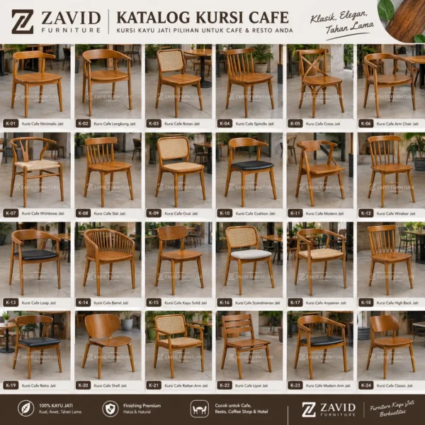 Katalog Kursi Cafe Katalog Kursi Cafe Kayu Jati