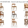 Katalog Kursi Cafe Minimalis Katalog Kursi Cafe Kayu Jati