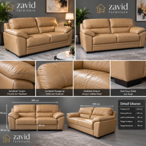 Sofa Kulit Asli Jakarta Barat