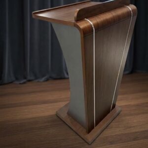 Standing Podium Meeting Room Bandung Desain Elegan Kayu Jati Standing Podium Meeting Room Bandung Desain Elegan Kayu Jati